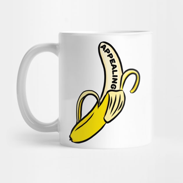 I Find You Appealing Banana-chan Banana Peel Kawaii I Love Bananas Cute by anijnas